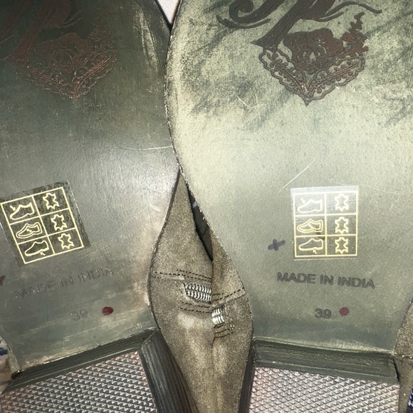 #116. NWOT my offer is Firm! Free People Lawless Suede Fringe Boots - Picture 10 of 13